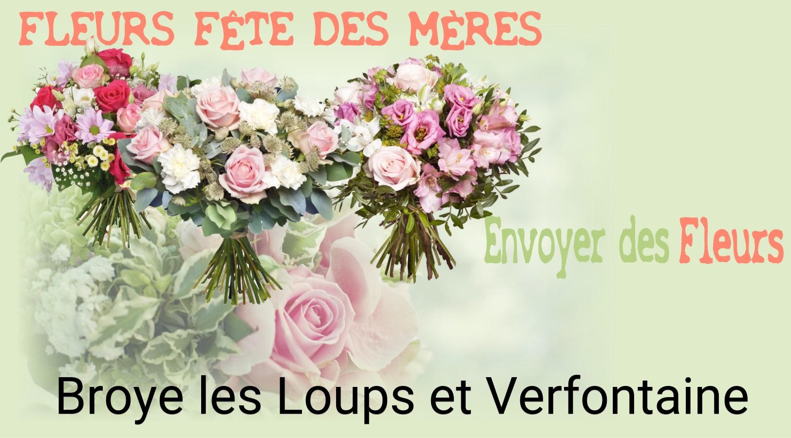 Bouquet de Fête des Mères livré à Broye-les-Loups-et-Verfontaine